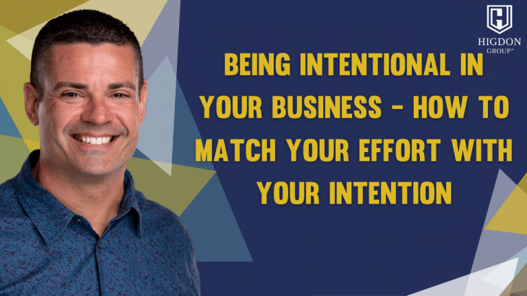 Being Intentional in Your Enterprise