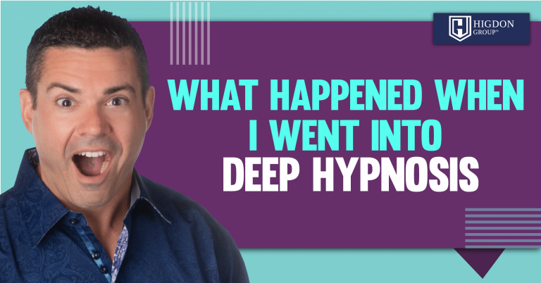 What Occurred After I Went Into Deep Hypnosis